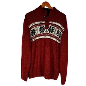 Tricots St Raphael Holiday Christmas Sweater Size Large